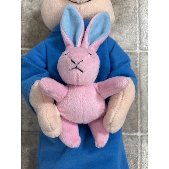 Rare Vintage 15" Plush Toy Network Alvin & The Chipmunks Simon doll - Picture 5 of 8